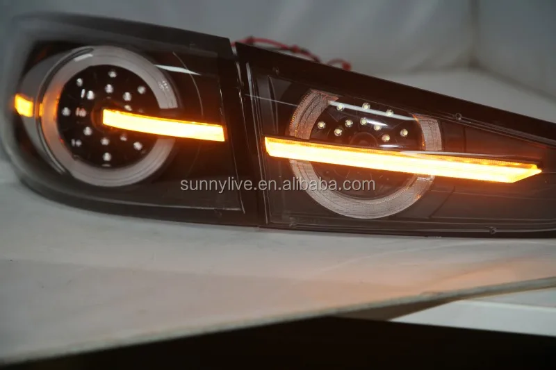 LED rear light  For MAZDA 3 Axela Sedan LED Strip Tail Lamp 2015 Clear cover TW