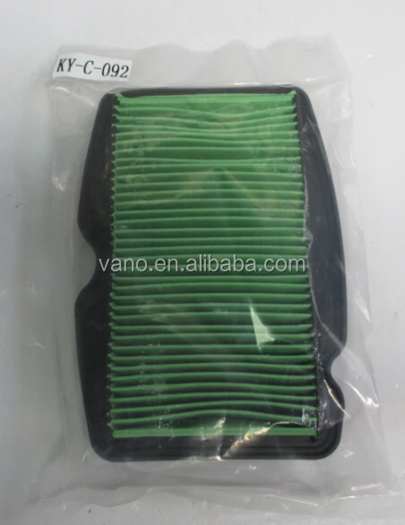 high performance air filter DISCOVER-125ST CBF-150 motorcycle green air filter