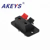 WP2-4 2 way WP Series Socket speaker terminals with one red and one black button