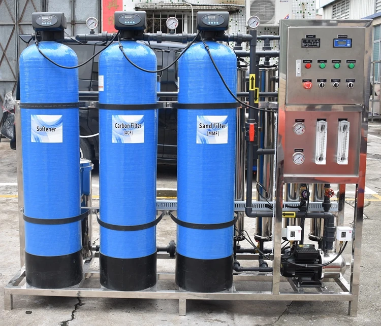 price of 1000 lph pure water treatment equipment reverse osmosis ro plant