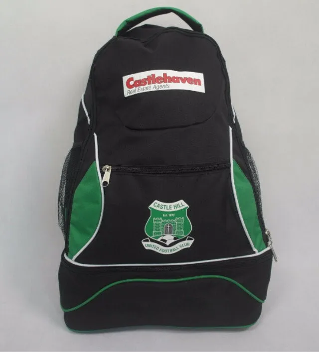 Professional Custom High Quality Soccer Bag With Shoes Compartment