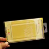 Excellent Strength Transparent Plastic Pvc Box For Cell Phone CoversFolding Shell Packaging Shaped