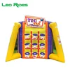 Tic Tac Throw shoot the ball Inflatable bouncy sports game for adults and kids