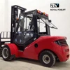 anhui Royal forklift 4ton diesel forklift truck W/ cabin air conditioner price iso certified companies manufacture