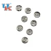 Custom concave logo metal shirt button with 4 holes fasion shirt buttons