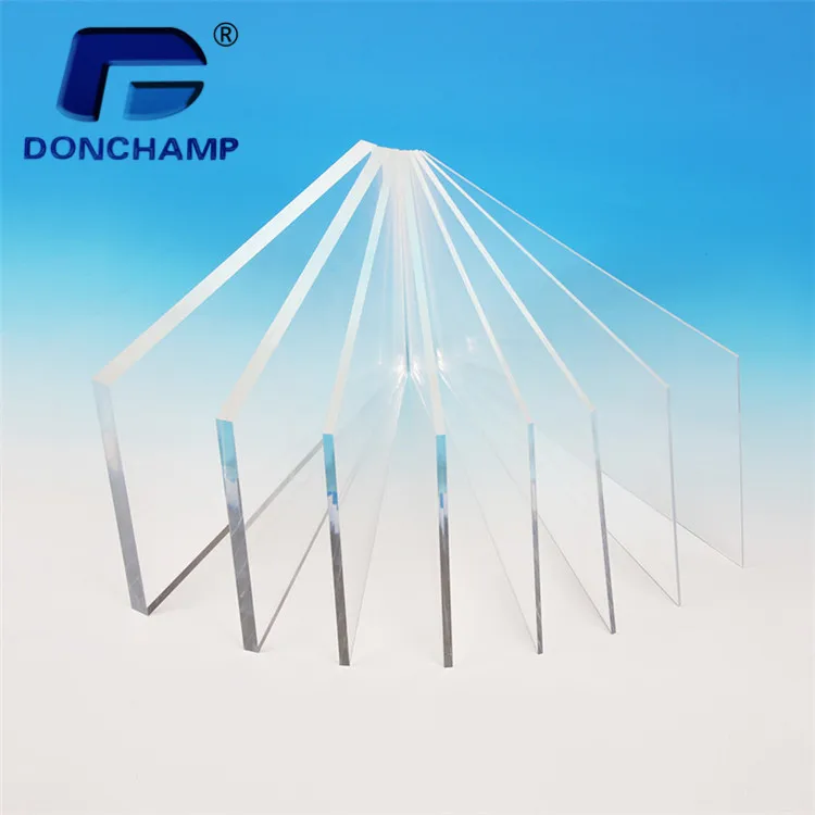 Masked Clear Acrylic Plastic Material 6mm Clear Cell Cast Acrylic Sheet