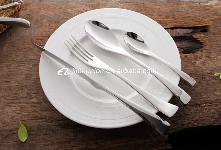  wholesale Restaurant cutlery dinnerware Knife Fork Spoon Silverware Stainless Steel Flatware Set