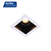 alpha lighting high Lumen led ceiling lights CE ROHS certification downlight recessed light