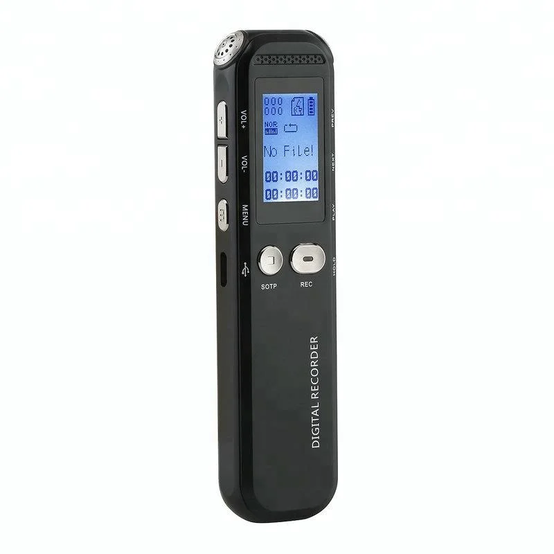 V21 8gb Portable Spy Recorder Voice Activated,Audio Mini Digital