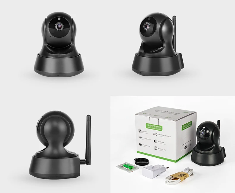 Sectec HD 1080P Two Way Audio Smart IP Wireless Cam IP Camara Security Camera Wireless Cloud Mini Wifi CCTV Camera