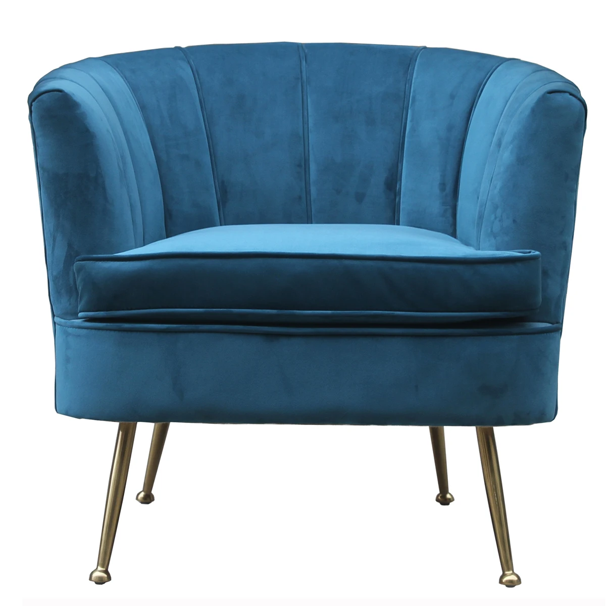 Luxury Turquoise Shell Shape Velvet Chair With Gold Legs Buy Velvet