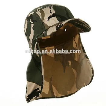 bucket hat with neck cover