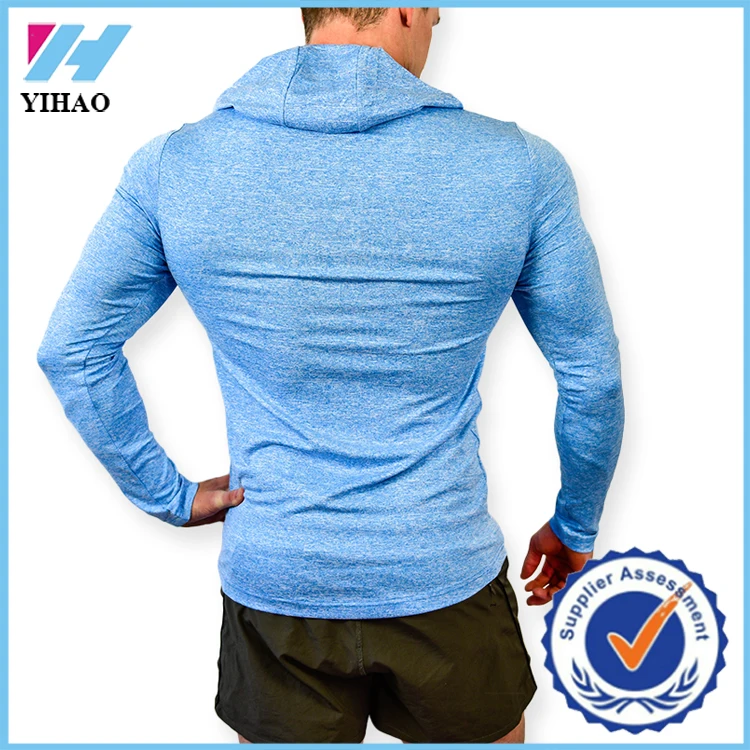 muscle fit hoodie