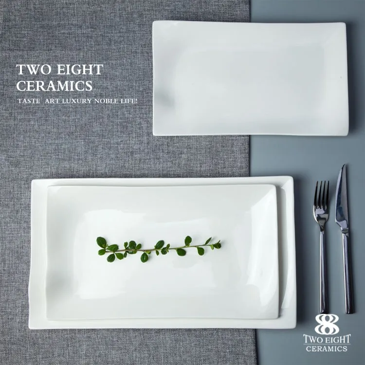 Two Eight Latest what is ceramic plate Supply for dinner-4