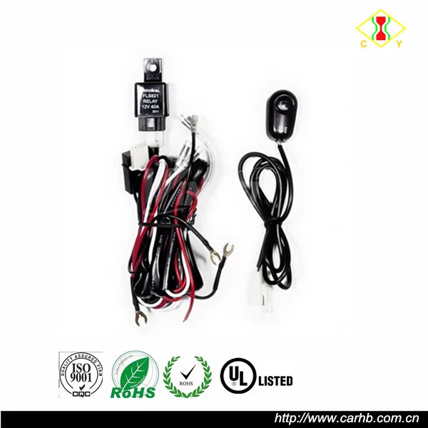 Factory Price Fog Light Wire Harness With Switch Cable