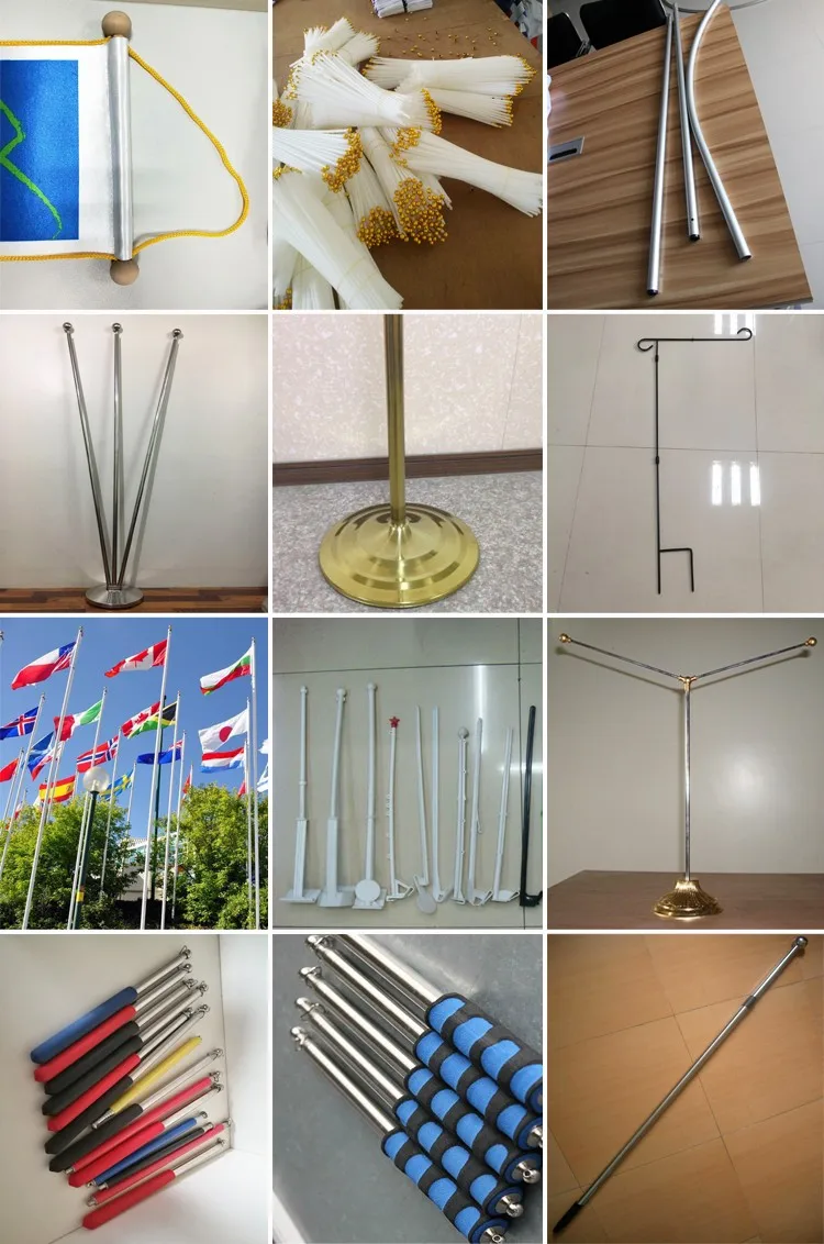 120cm Telescopic Hand Held Flag Pole Tour Guide Flagpole Buy Tour