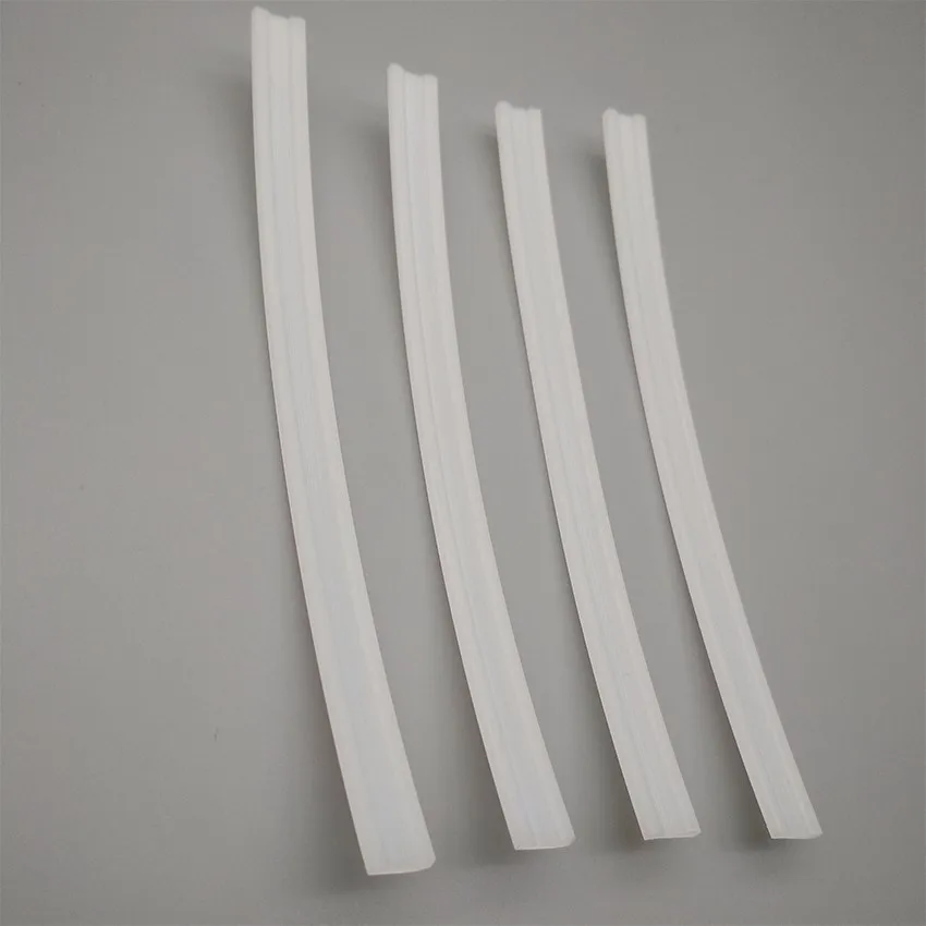 10mm White Flexible Plastic Strip Polyethylene Material Plastic Trim ...