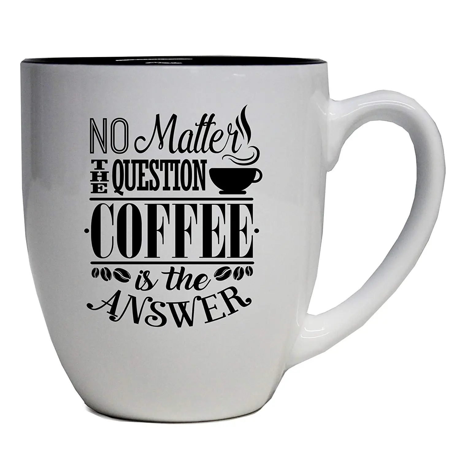Funny Coffee Mugs With Sayings for Men and Women - Fun Inspirational Latte ...