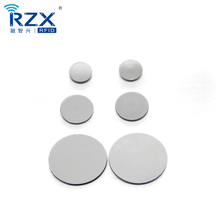 Micro Round PVC 125Khz RFID T5577 Writable Disc Coin Tag Sticker