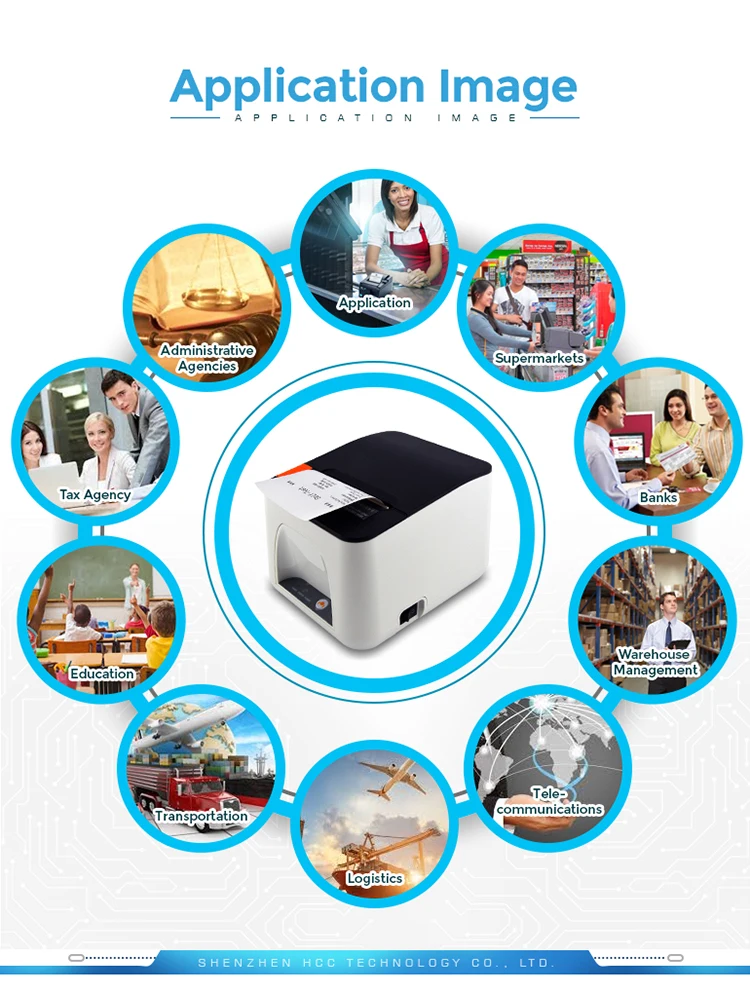 80mm Receipt Thermal Pos Printer With Linux Opos