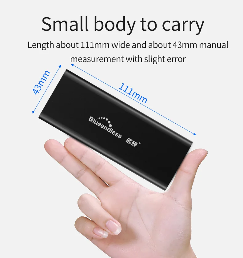 Blueendless M280n External Hard Drive 1tb Usb 30 Multiple Hard Drive