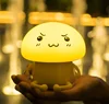 Logo customized colorful 4 cute expression shaped LED 1200mAh rechargeable battery decorative auto off silicone lamp light