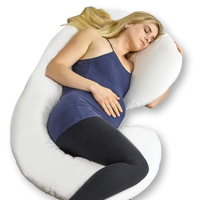 c shaped maternity pillow