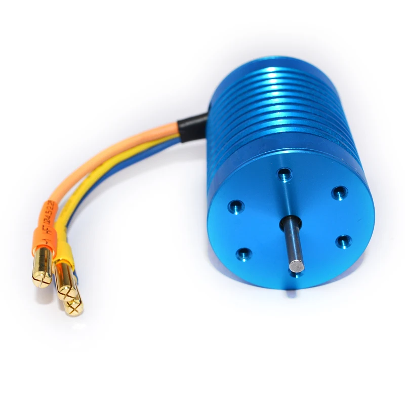 Manufactory F540 3650 sensorless dc motor 4 Poles Inrunner dc motor with slot can for 1:10 rc cars