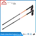 Factory Supply Soft EVA Inner lock walking sticks aluminum Walking sticks for climbing
