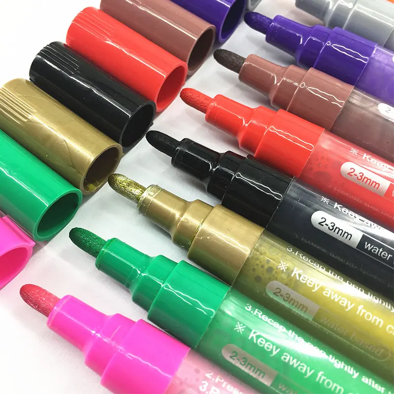 Alcohol Art Acrylic Paint Marker Set Pens Dry Erase Liquid Chalk Permanent Marker - Buy Marker