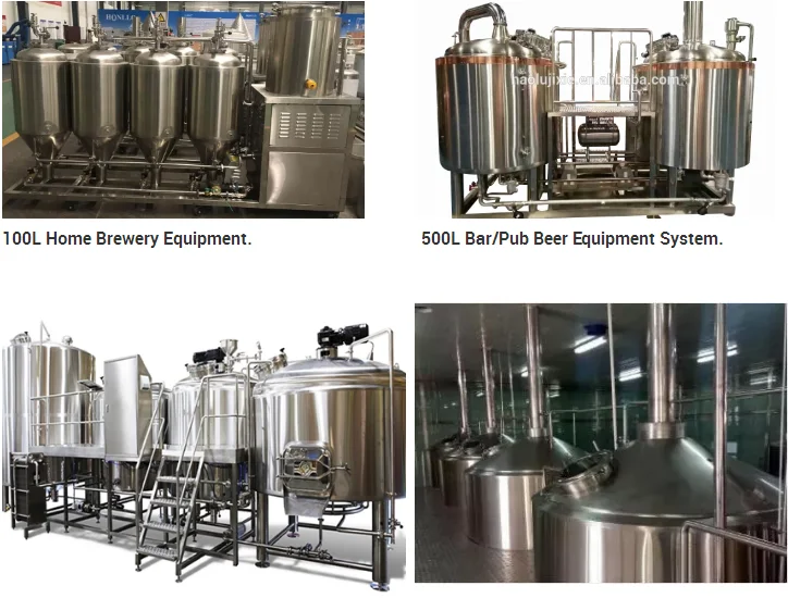Stainless steel 10 barrel brewery for sale