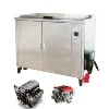 Professional industrial ultrasonic cleaner 25/28/40/80/100KHz 300L for auto parts engine
