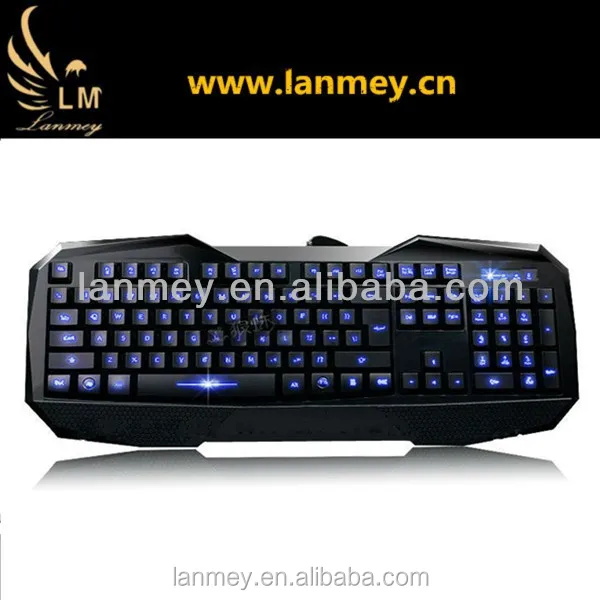 New design fashion game keyboard wired keybaord