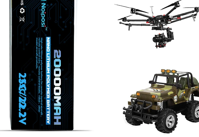 Factory High Quality 6s 22.2v 20000mah Lipo Battery pack 20C 25C