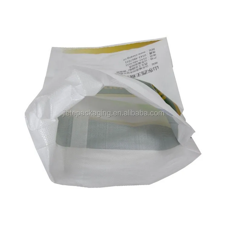 white pp woven sugar bag 3