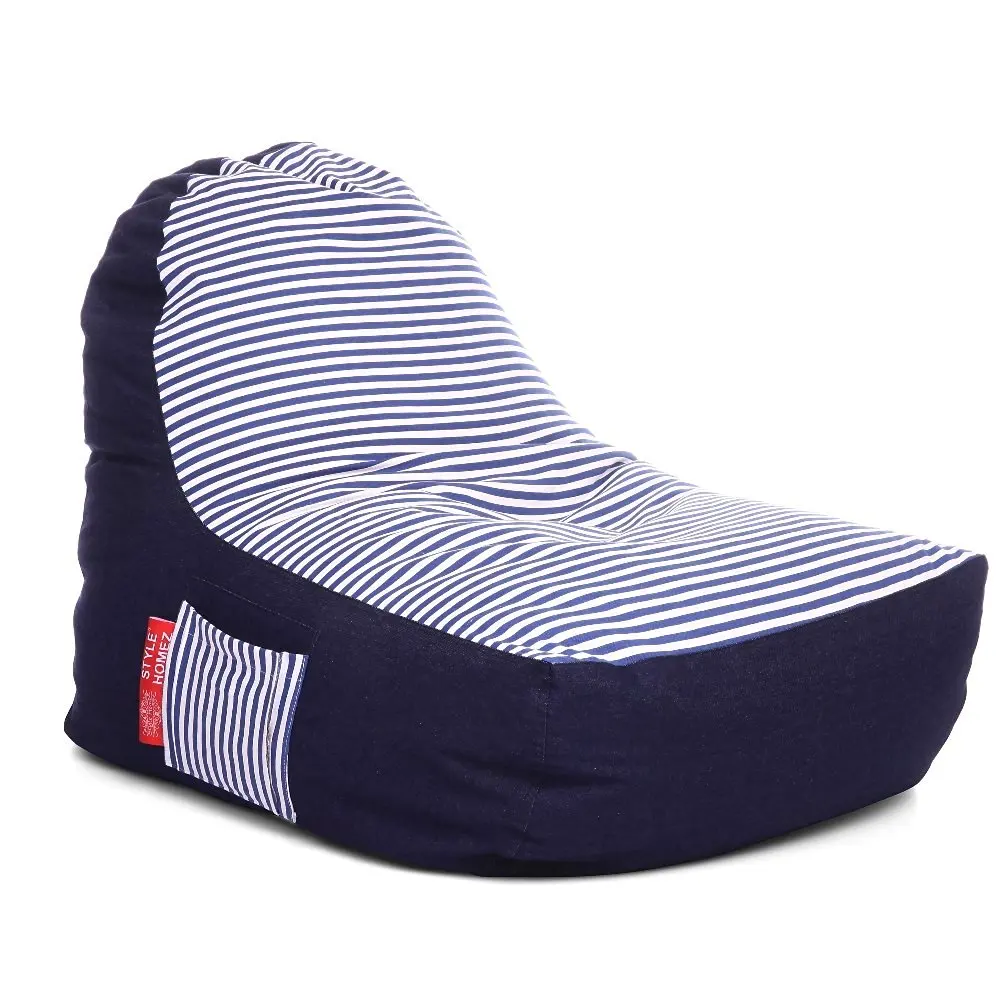 Products Dark Blue Denim Washable Large Bean Bag Chair Ahh Talkingbread Co Il