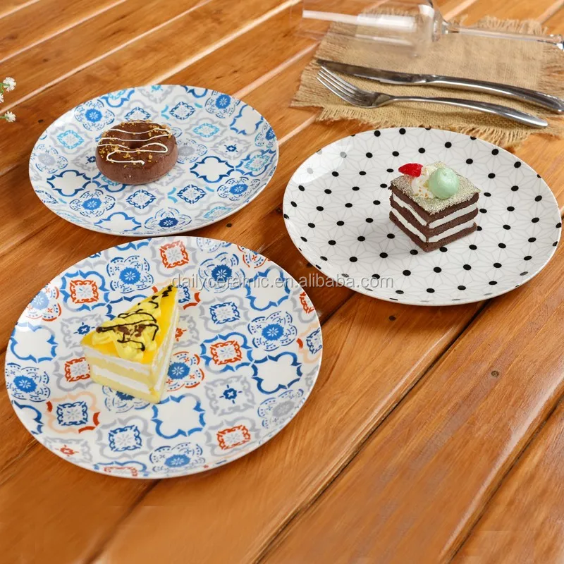 Wholesale Unique Shape Dinner Plate,Porcelain Dinner Plate,White