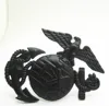 custom 3d spray black paint technique metal badge pin