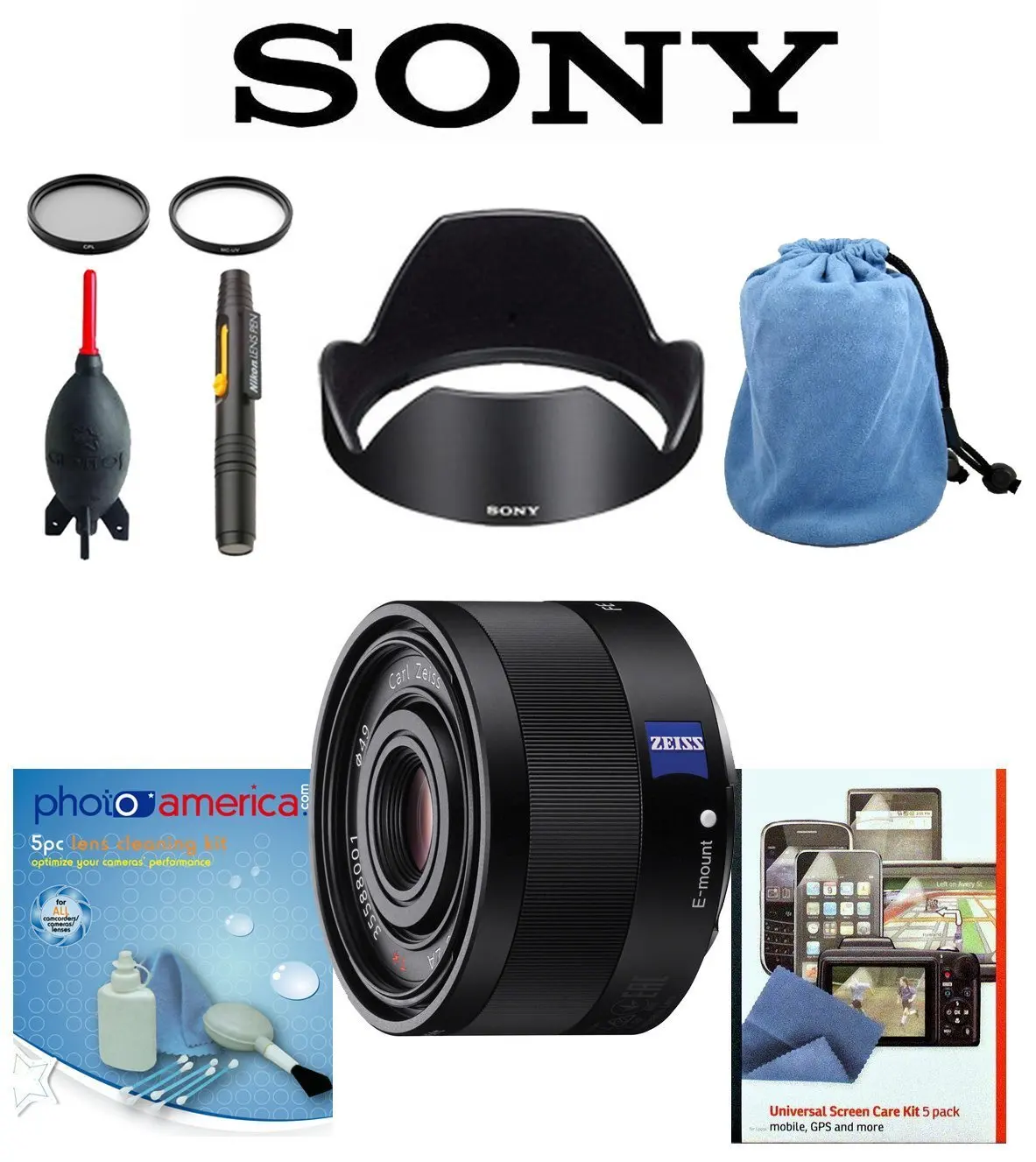 Buy Sony SEL35F28Z Sonnar T* FE 35mm F2.8 ZA Camera Lens in Cheap Price
