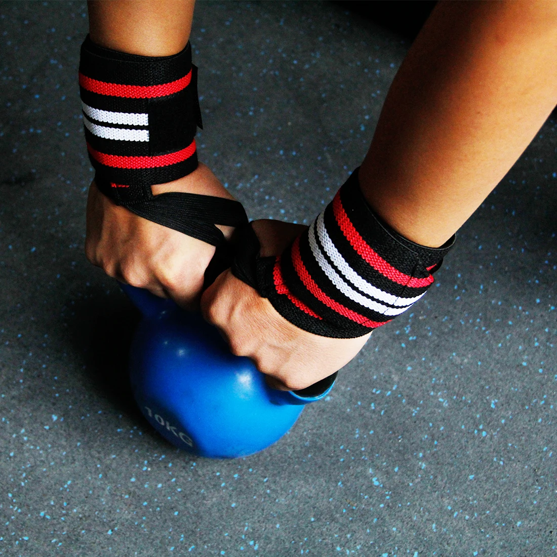 Custom Injury Avoid Weight Lifting Straps Wrist Wraps