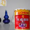 Epoxy hardener for glass paint colorless and transparent liquid