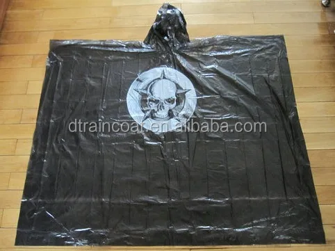Bespoke colour printed festive prmotional poncho.JPG