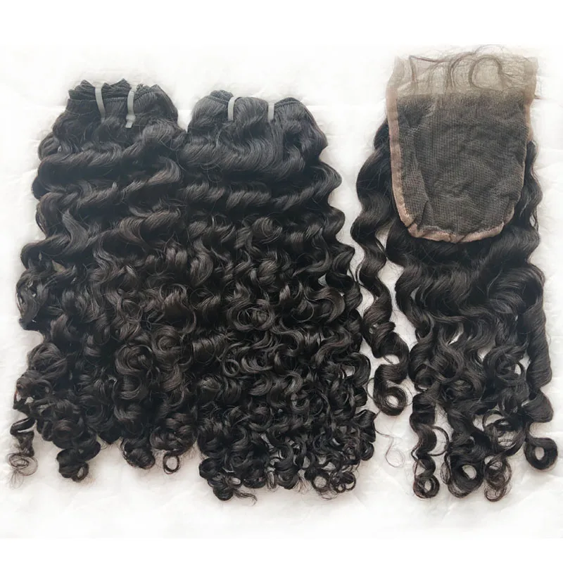 
Wholesale Factory Price Burmese Curly Hair Vendor Unprocessed Human Deep Curly Raw Burmese Curly Virgin Hair For Women 