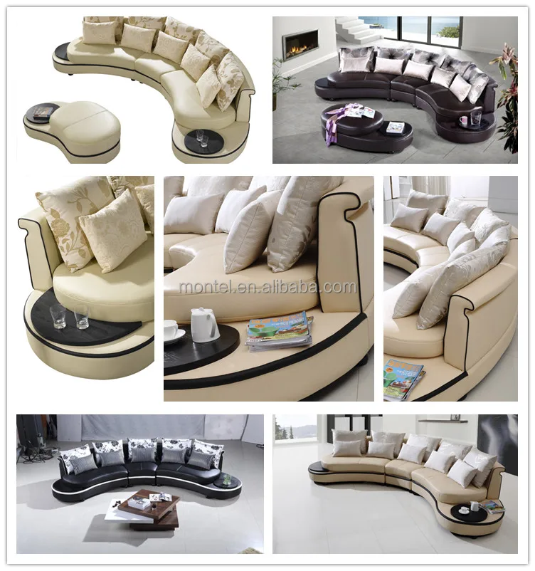 Divan Living Room Furniture Modular Oval Sofa Divan Living Room Furniture Modular Oval Sofa