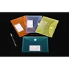 frosted matting magic tape name card pocketfile bag