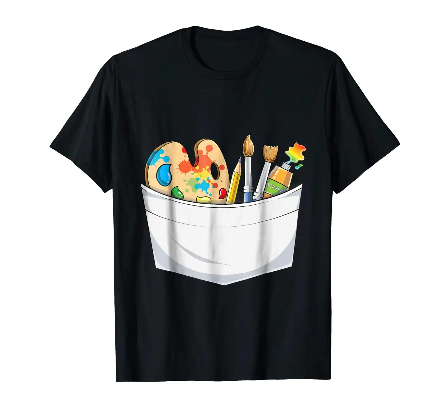 XS-XL INTERESTPRINT Youth T-Shirts Oil Paint