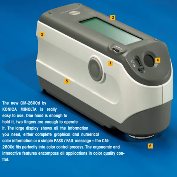 Konica Minolta Cm2600d Spectrophotometer Buy Konica Minolta Cm2600d,Spectrophotometer
