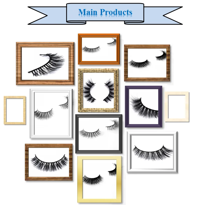 make your own logo private label faux 3d mink eyelash