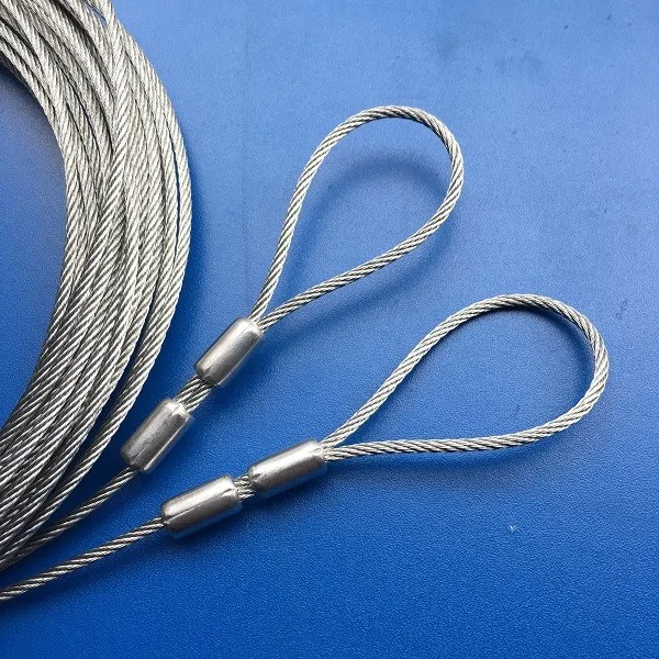 3.2mm Prestretched Galvanized Aircraft Cable With Two Aluminum Buy