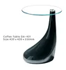 Hot Selling Tempered Glass Small Coffee Tea Centre Table